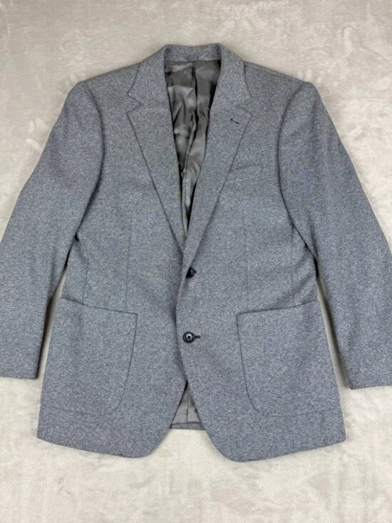 Bonobos Other - Bonobos Jetsetter Lanificio Fortex Blazer Sport Coat Mens 38R Gray Standard Fit